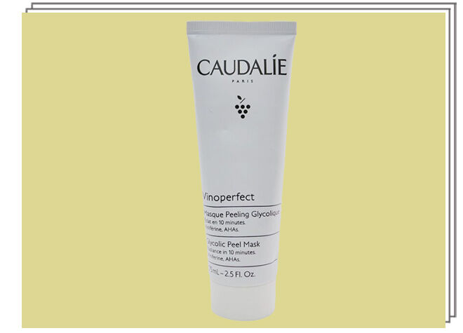 CAUDALIE, Гликолевая маска-пилинг для сияния кожи лица 