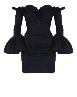 Коктейльное платье мини PHILOSOPHY DI LORENZO SERAFINI A0413.23 черный 42