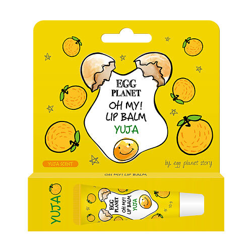 EGG PLANET Бальзам для губ OH MY! LIP BALM Юдзу увлажняющий MPL214354 фото 1