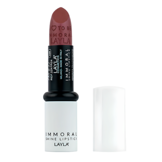 LAYLA Помада для губ блестящая Immoral Shine Lipstick