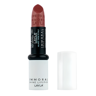 LAYLA Помада для губ блестящая Immoral Shine Lipstick