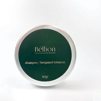 BELLION BY BEAUTIFUL Твердый шампунь с эфирным маслом Bergamot Tobacco