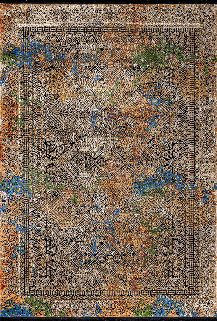 Ковер из полиэстера Турция GAUD_M_8656B-MULTI фото 1