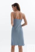 Платье-комбинация женское голубое Laete
