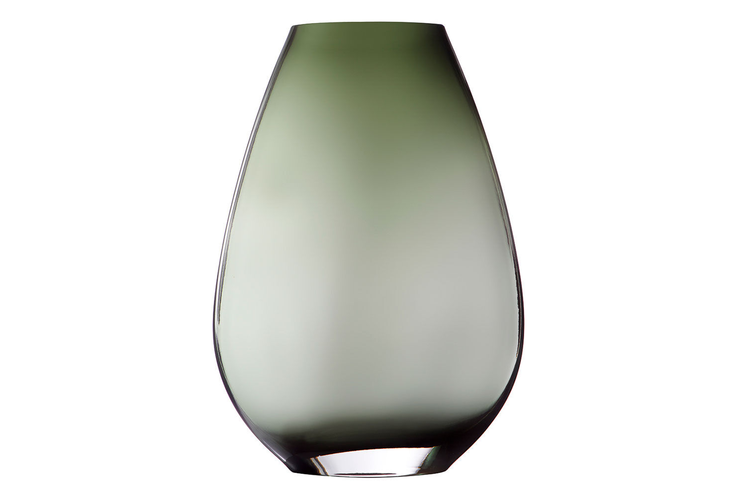 Декоративная ваза из дымчатого стекла Ангстрем