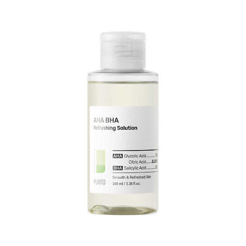 PURITO Тонер для лица с AHA/BHA кислотами AHA BHA Refreshing Solution MPL215192 фото 1