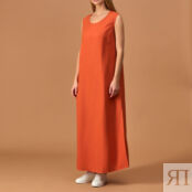 Платье Lino, оранжевое