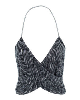 Топ с кристаллами Sol AngelAnn SCTW23-203/1 черный xs