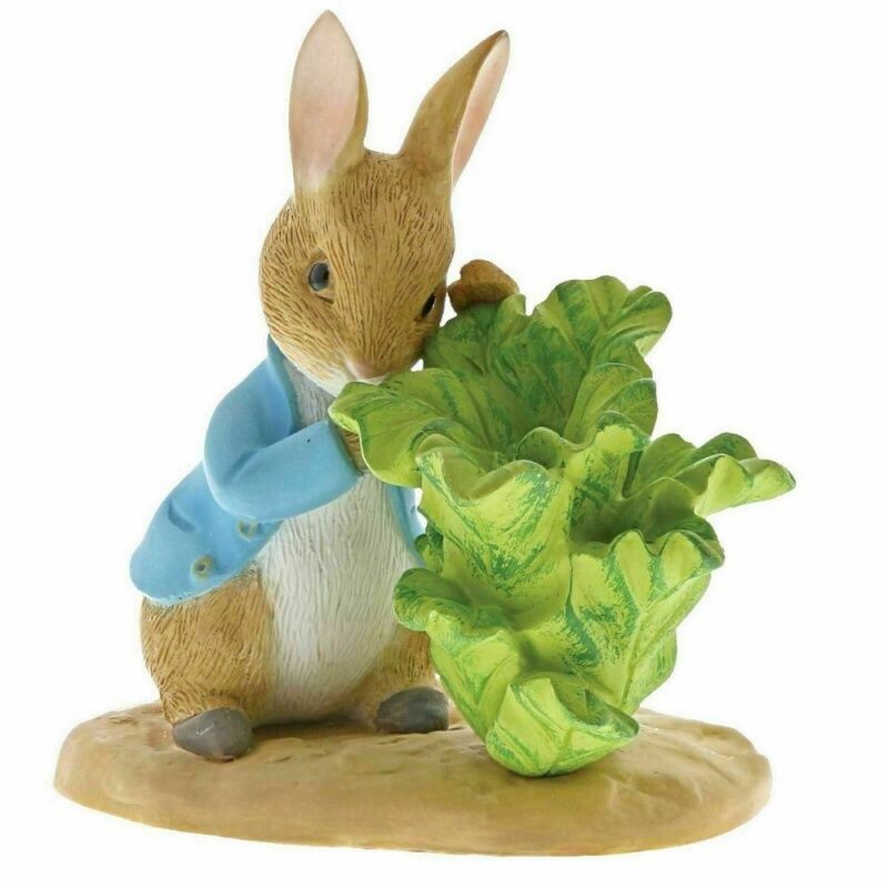 Статуэтка Heartwood Creek Peter Rabbit with Lettuce PSK-A29641 фото 1