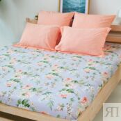 Простыня на резинке 160 х 200 см Melograno Floral Print Flower PSK-FTDS-160Х200Х30FLORALPRINTFLOWER фото 1