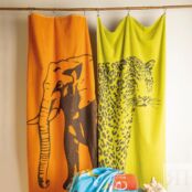 Полотенце 75 х 150 см Lasa Home Elefant оранжевый PSK-216201LEOPARD+ELEFANTCOL.12ORANGE75/150 фото 3