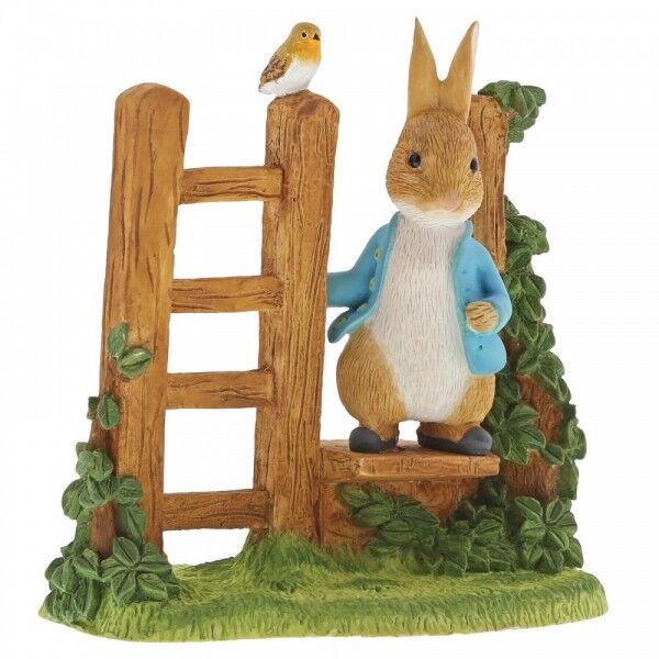 Статуэтка Jim Shore Peter Rabbit on Wooden Stile PSK-A29835 фото 1