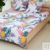 Пододеяльник 225 х 245 см Melograno Floral Print Leaf PSK-DC-KINGFLORALPRINTLEAF фото 1