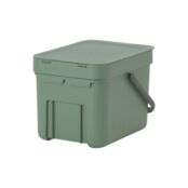 Ведро для мусора 6 л Brabantia Sort & Go встраиваемое тёмно-зелёный PSK-129841 фото 3