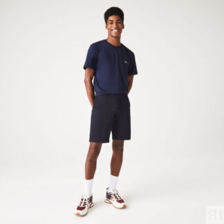 Мужские бермуды  Lacoste из эластичного хлопка