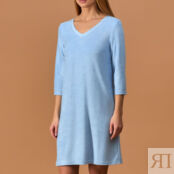 Платье Azzuro, голубое