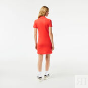 Платье-поло Lacoste из особого хлопка Piqué SLIM FIT