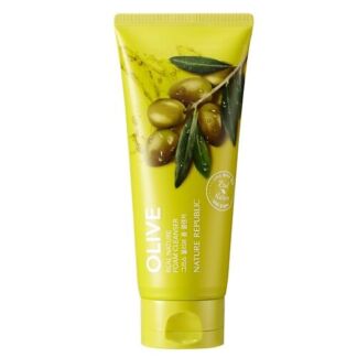 NATURE REPUBLIC Пенка для умывания с экстрактом оливы Real Nature Olive Foa