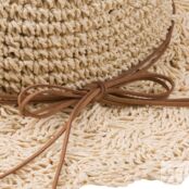 Шляпа с широкими мягкими полями из натуральных волокон UNI