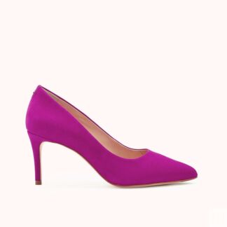 Туфли Из кожи нубук Azalea 41 фиолетовый