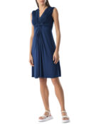 Платье синего цвета с функцией для кормления Pietro Brunelli