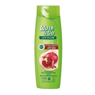 WASH&GO Шампунь Невероятный блеск и защита. Гранат. Для окрашенных волос Sh