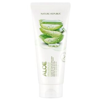 NATURE REPUBLIC Пенка для умывания с алоэ Fresh Herb Aloe Cleansing Foam