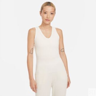 Женская майка Nike Yoga Luxe Ribbed Strappy Training Top