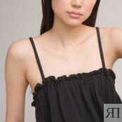 Платье На тонких бретелях 42 (FR) - 48 (RUS) черный