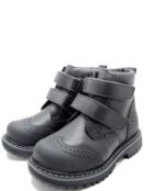 Shagovita 35130V детские ботинки черный натуральная кожа, Размер 30