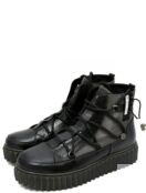 La Linda 07065-1-01V женские ботинки черный натуральная кожа зима, Размер 3