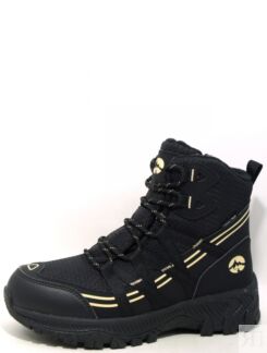 Grunberg 108543/01-01V женские ботинки черный искусственная кожа зима, Разм