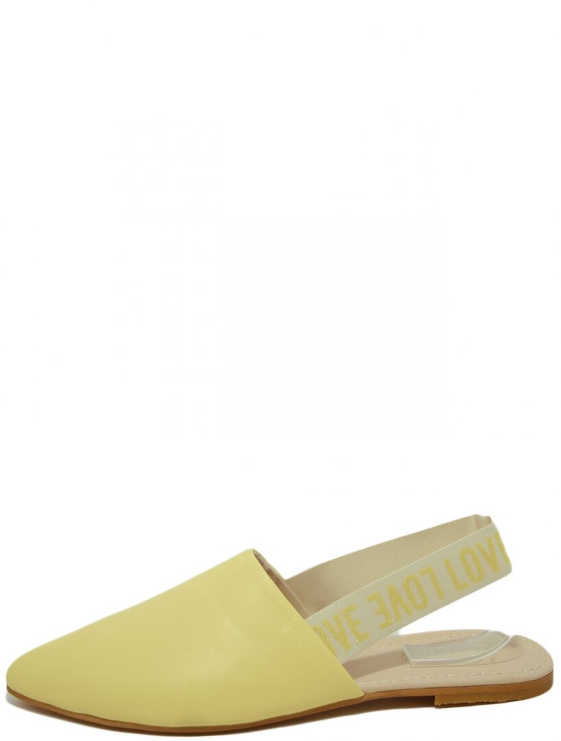 Mastille 120-67-1V женские босоножки желтый натуральная кожа, Размер 38