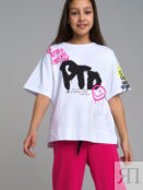 Фуфайка трикотажная для девочек (футболка) PlayToday Tween