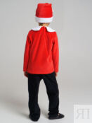 Карнавальный костюм Санта Клауса: лонгслив, брюки, шапка для мальчика PlayT