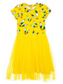 Платье трикотажное для девочек PlayToday Tween