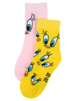 Носки трикотажные для девочек, 2 пары в комплекте PlayToday Kids