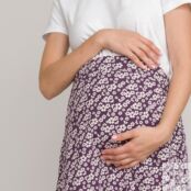 Юбка-миди Для периода беременности с цветочным принтом 44 (FR) - 50 (RUS) р