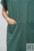 Платье свободного кроя с короткими рукавами (арт. baon B4523039)