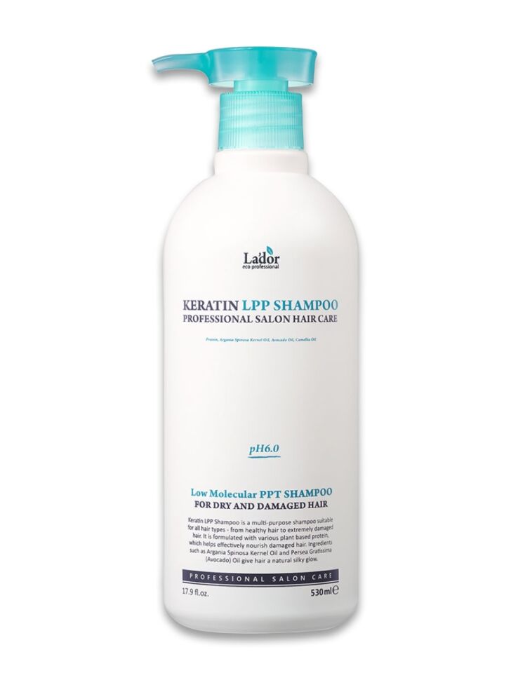 La'dor Безсульфатный шампунь для волос с кератином Keratin Lpp Shampoo pH6.