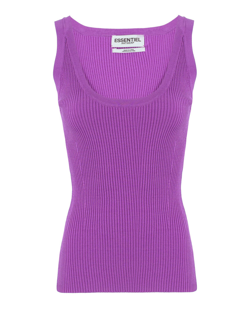 Топ из вискозы Essentiel DARCELLE фиолетовый l DARCELLE фото 1
