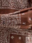 Платье-рубашка из легкого хлопкового муслина с принтом FABIANA FILIPPI