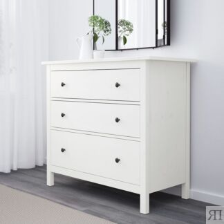 Комод с 3 ящиками HEMNES Икея Фиеста Эко