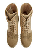Байкерские ботинки Trappeur из кожи и плетеного текстиля CASADEI